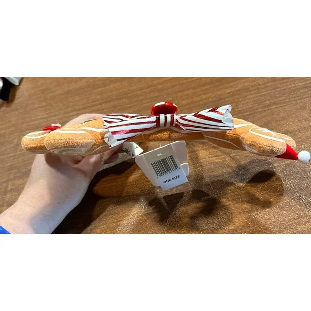 Disney Parks Christmas Holiday Gingerbread Ears Headband